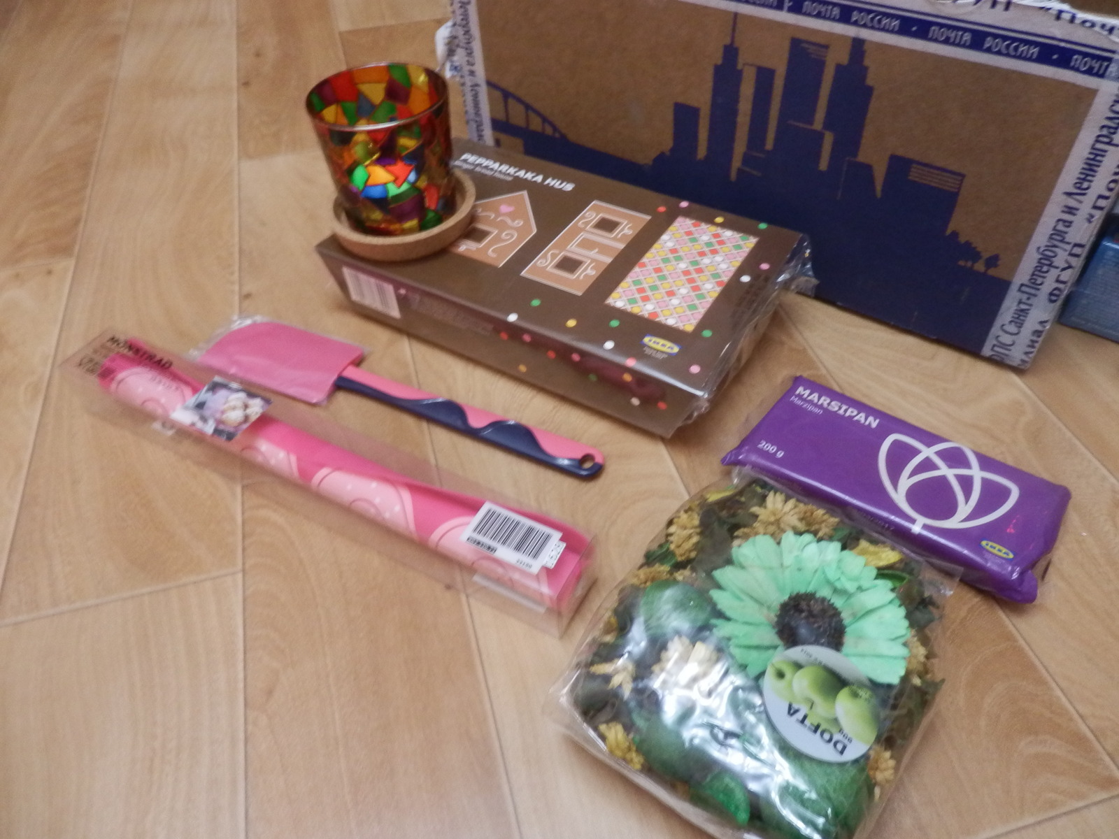 A gift from St. Petersburg. My secret Santa. - Gift exchange, Secret Santa, Longpost, Children, Dog, Stafford, Present