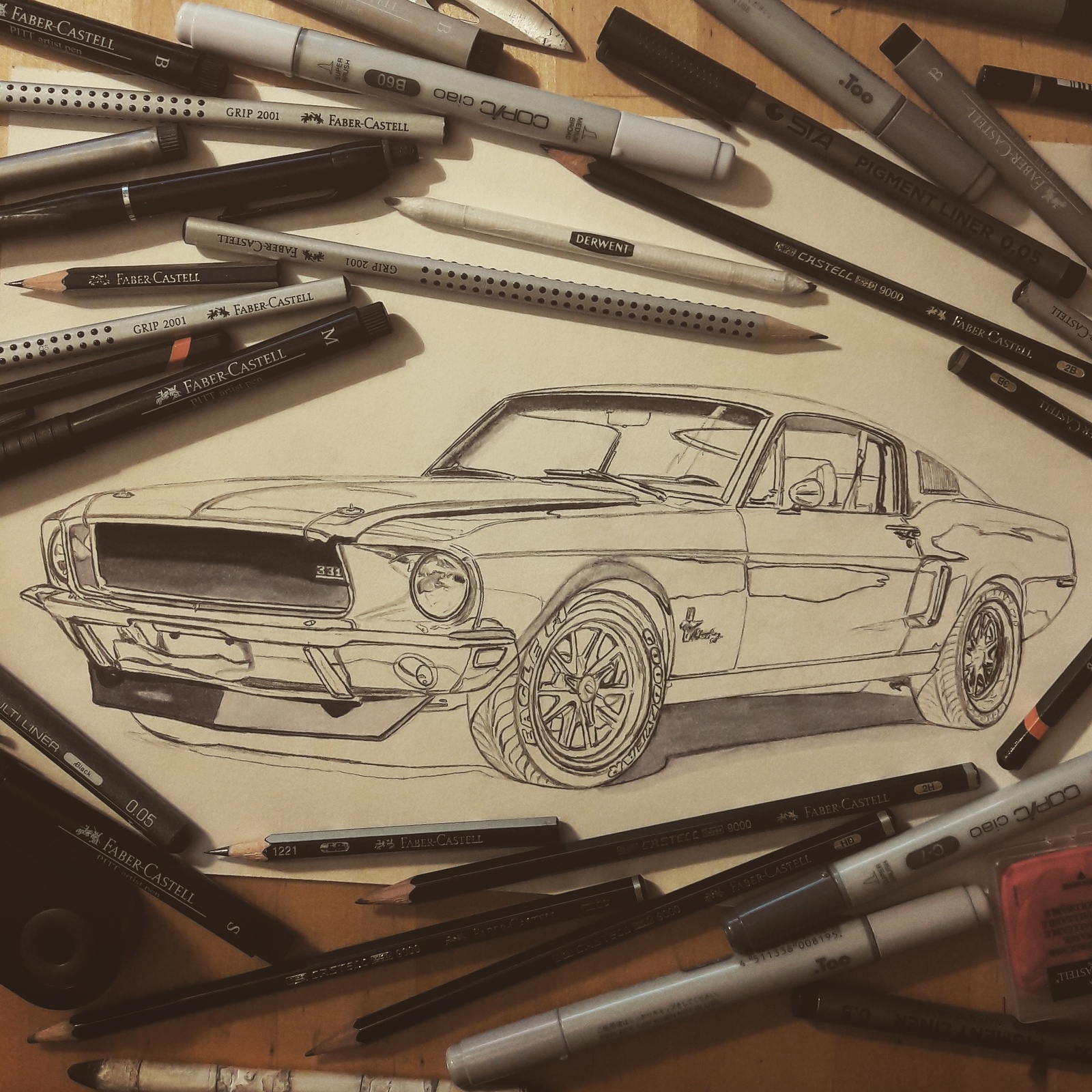 Ford Mustang 1968 Fastback :) | Пикабу