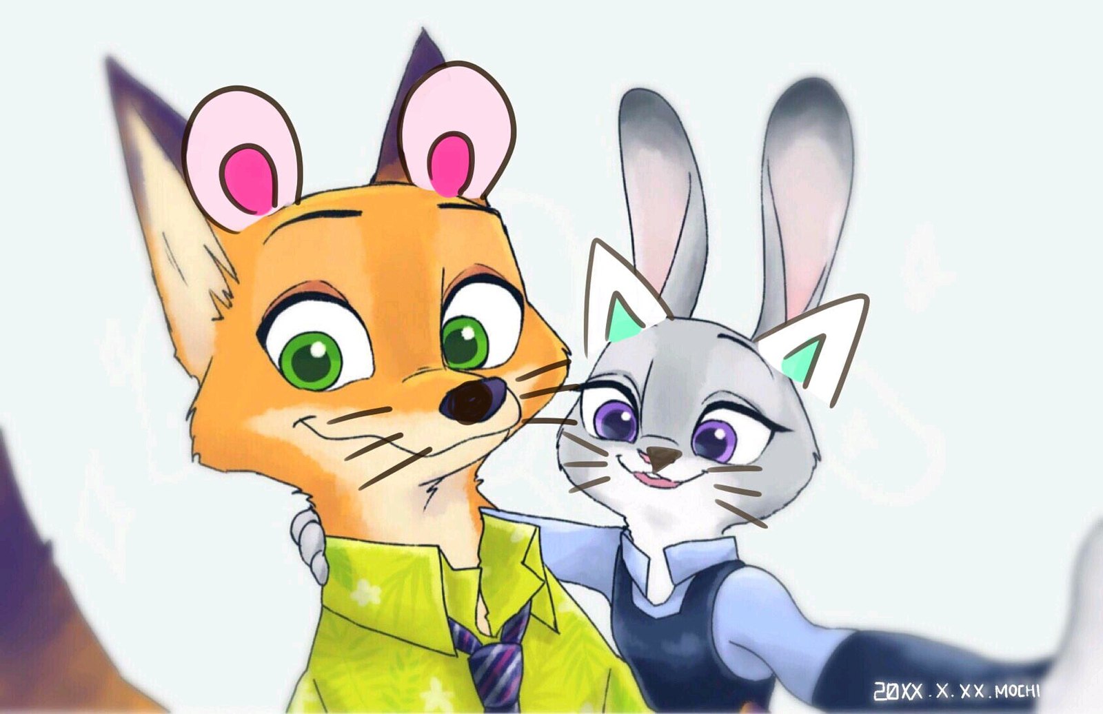 Photoshop ;) - Zootopia, Zootopia, Nick and Judy, 