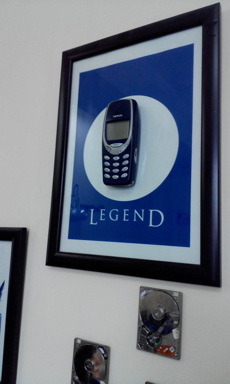 In one of the service centers of the city - My, Telephone, Nokia, Service, Legend, Bishkek