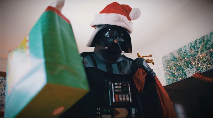 If Darth Vader hadn't died, Kylo Ren would have had the grandfather he always dreamed of: - Darth vader, Grandchildren, Grandfather, Christmas, Longpost, Storyboard