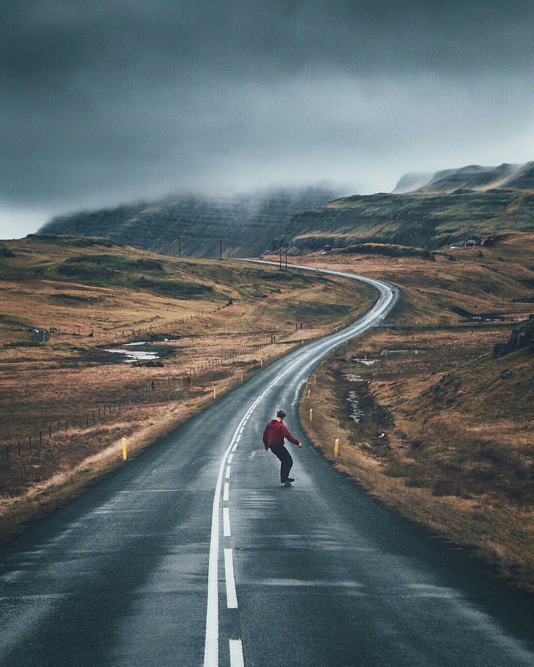 Somewhere in Iceland - Iceland, Road