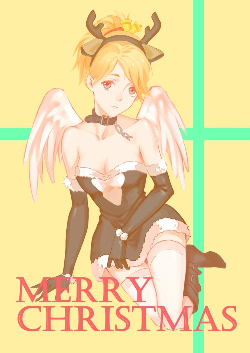 Мерси и Фара - NSFW, Overwatch, Mercy, Pharah, Pharmercy, Красивая девушка, Сиськи, Длиннопост