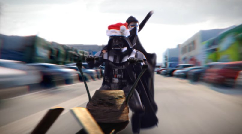 If Darth Vader hadn't died, Kylo Ren would have had the grandfather he always dreamed of: - Darth vader, Grandchildren, Grandfather, Christmas, Longpost, Storyboard