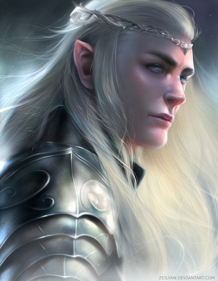 Elf Art - Арт, Эльфы, Властелин колец, Трандуил, Zeilyan