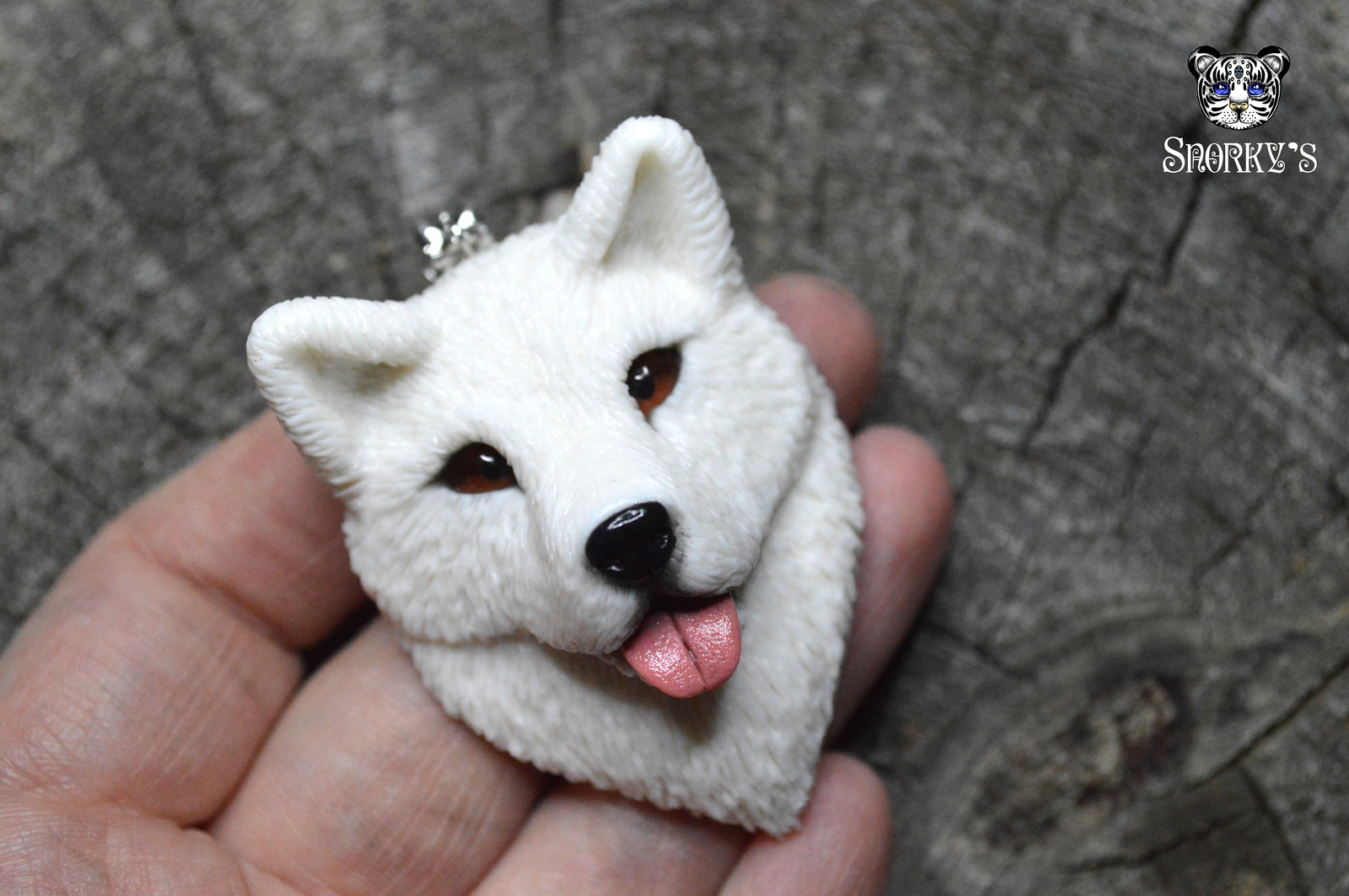 My new animals and not only) Handmade from polymer clay. - My, Polymer clay, Handmade, , Dog, Husky, Sadness, Fox, Giraffe