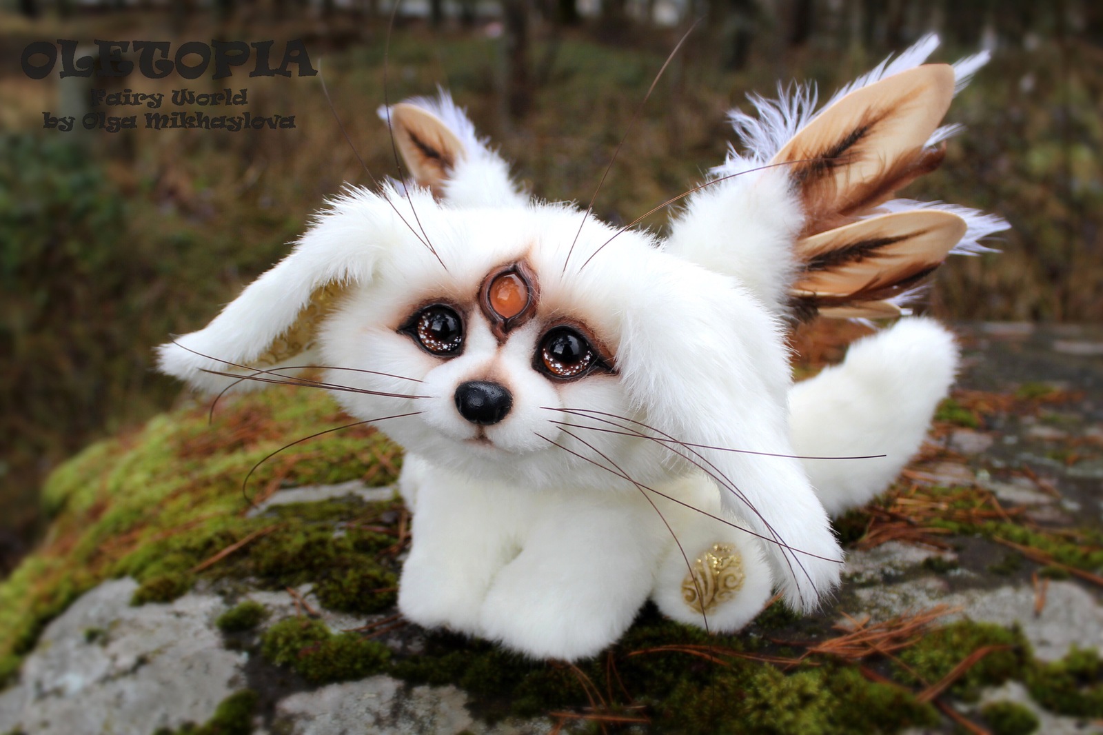 Fenichek.. - My, Fenech, Creation, Artificial fur, With your own hands, My, Author's toy, Longpost