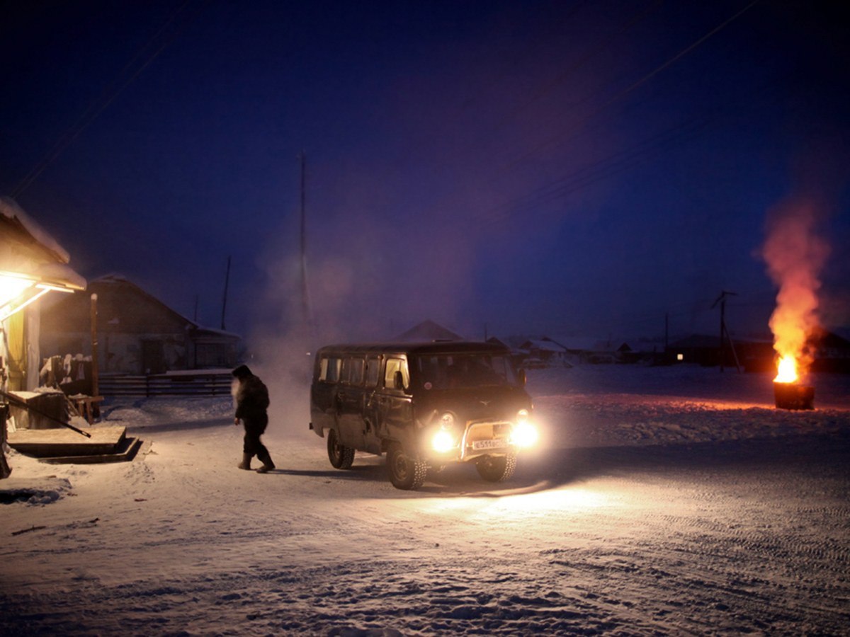 Photo project: Amos Chapple, The Coldest Place on Earth - Photo, The photo, Russia, Winter, North, Travels, Village, Longpost