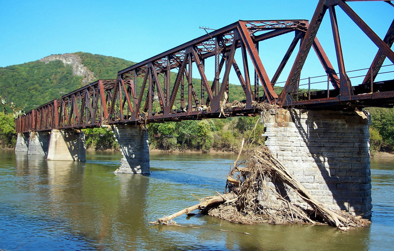 Bridges with which something went wrong. - Bridge, Photo, Devastation, A selection, Longpost