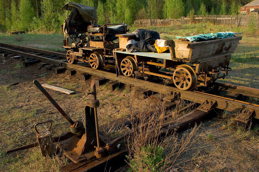 How I was not divorced and unexpected details from the photo. - My, Pioneers, Narrow gauge, Motor locomotive, Childhood, Village, Longpost