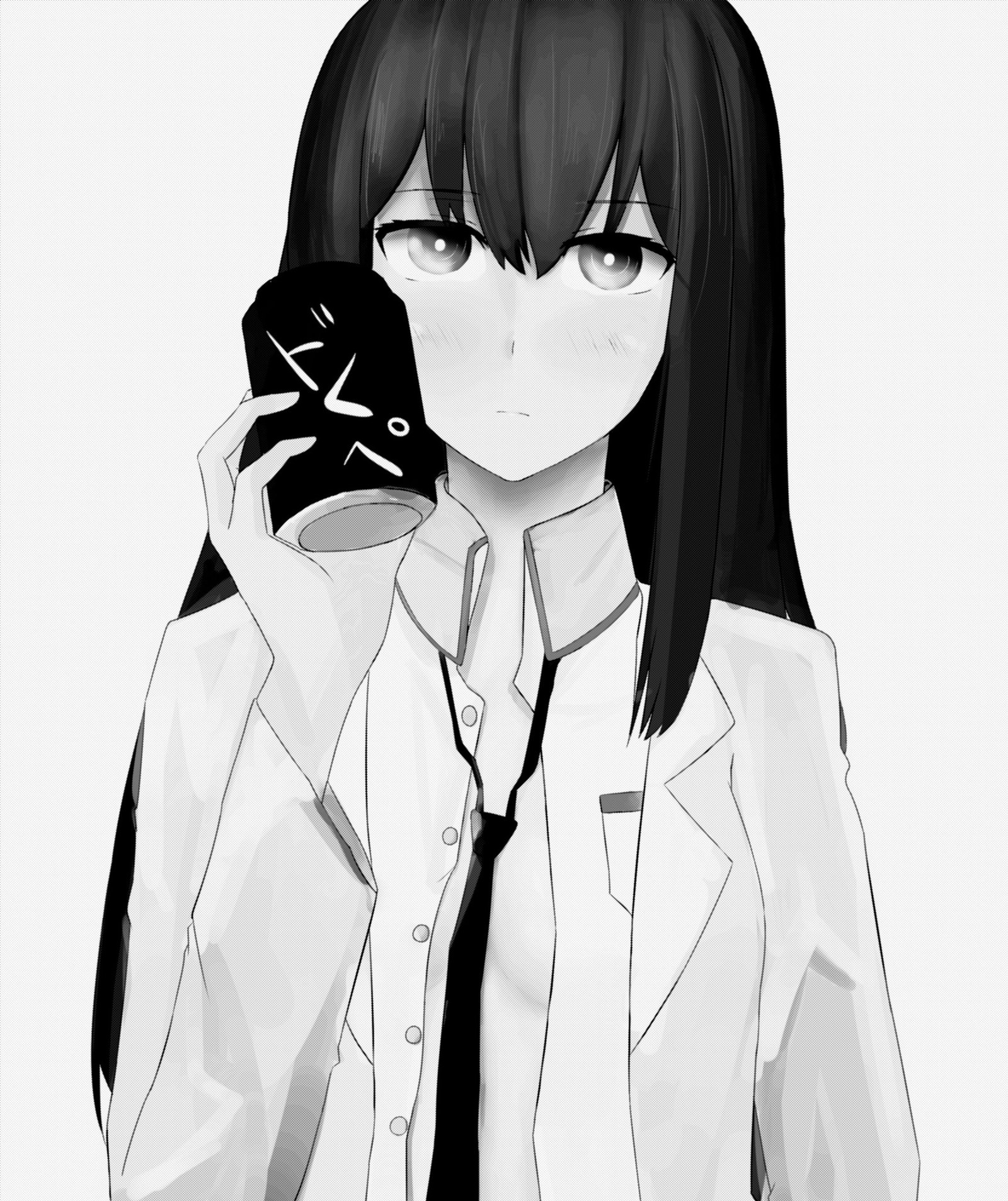 A little Kurisa. - Anime, Not anime, Okabe rintaro, Kurisu makise, Faris nyannyan, Steins gate, Steins Gate 0, Longpost