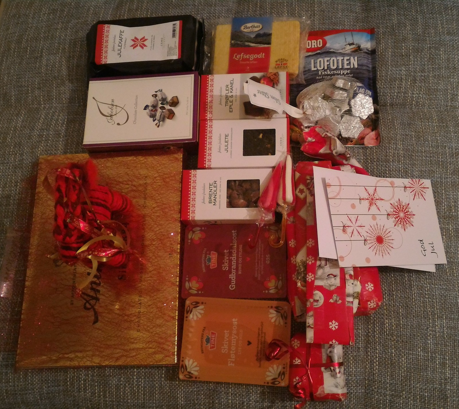 New Year's gift from the New Year's elf! - My, New Year's gift exchange, New Year, Yummy, Longpost, Secret Santa