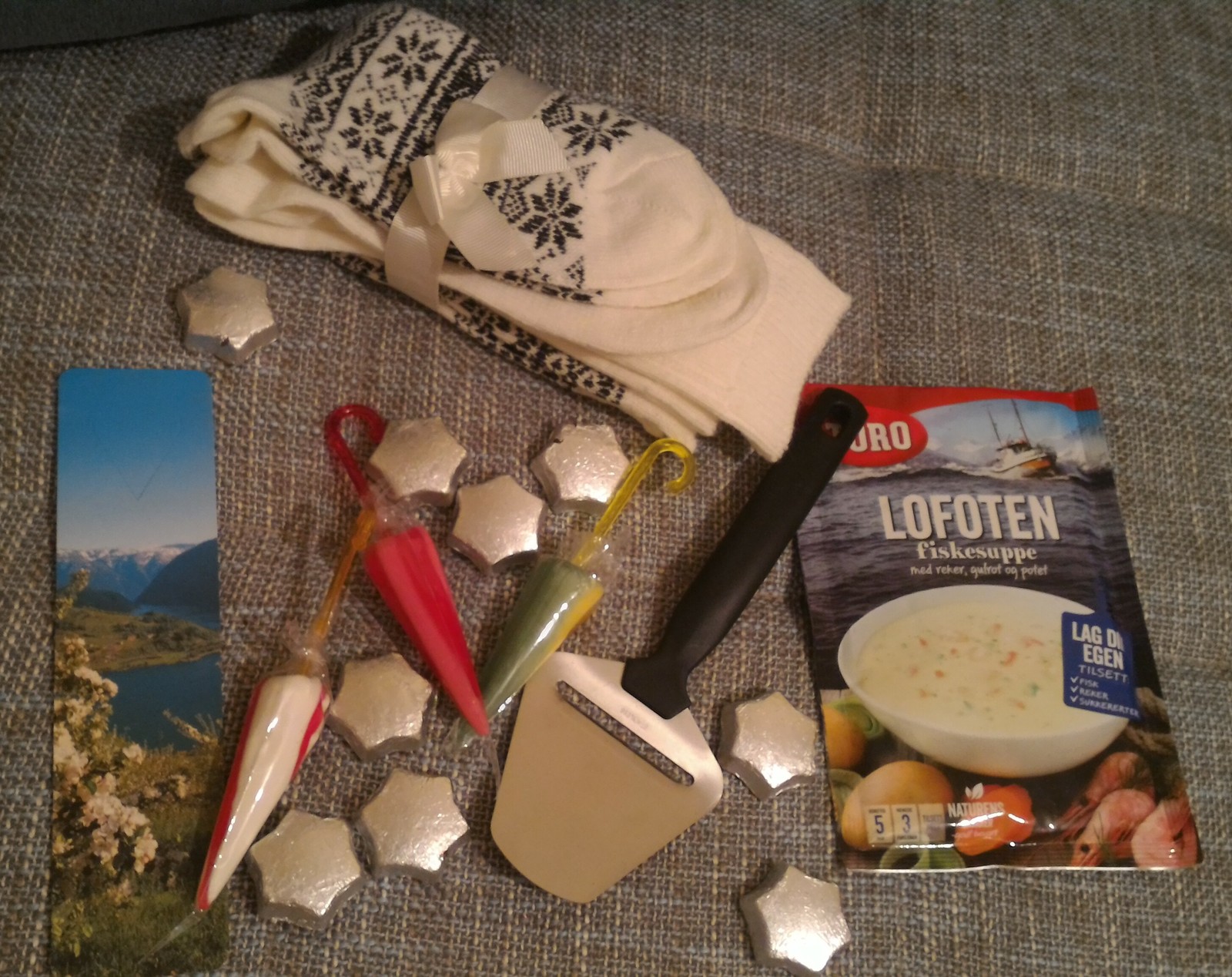 New Year's gift from the New Year's elf! - My, New Year's gift exchange, New Year, Yummy, Longpost, Secret Santa