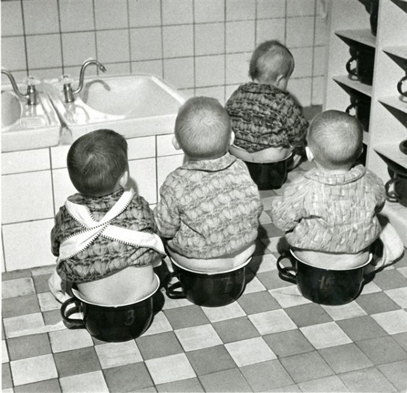 Before bedtime... - Photo, Children, the USSR, Interesting