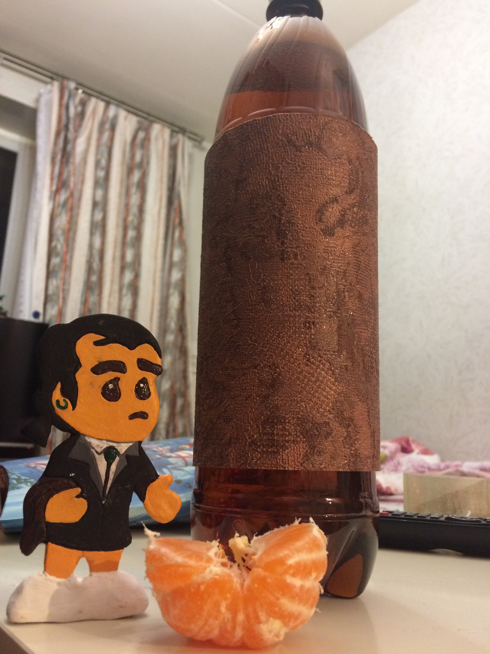 Travolta came to me from Penza! - My, Secret Santa, Gift exchange, Moscow, Penza, Beer, GIF, Longpost, Confused Travolta, Cookie