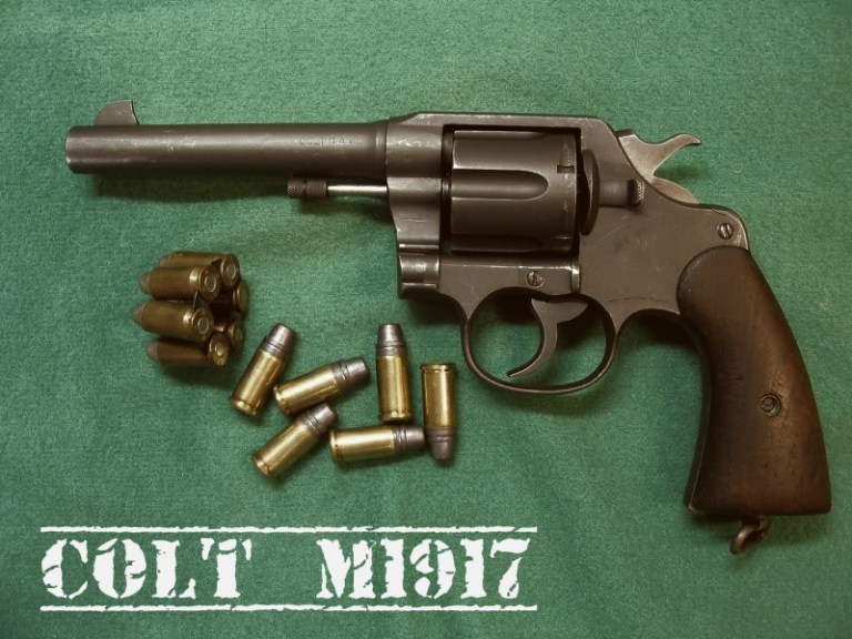 Револьвер Colt M1917 (США) - Оружие, Револьвер, Colt, Длиннопост