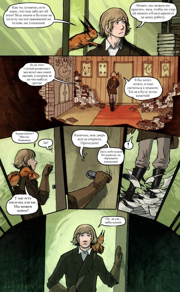 A Redtail's Dream Chapter 1 Part 2 - Comics, , Longpost