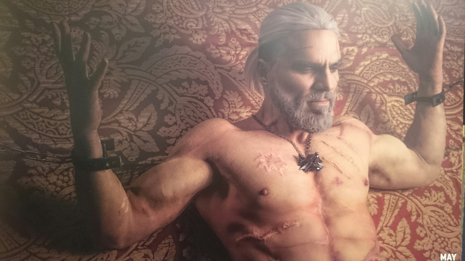 The Witcher, the contents of the official calendar for 2017 - NSFW, My, Cosplay, Geralt of Rivia, The Witcher 3: Wild Hunt, The calendar, Longpost