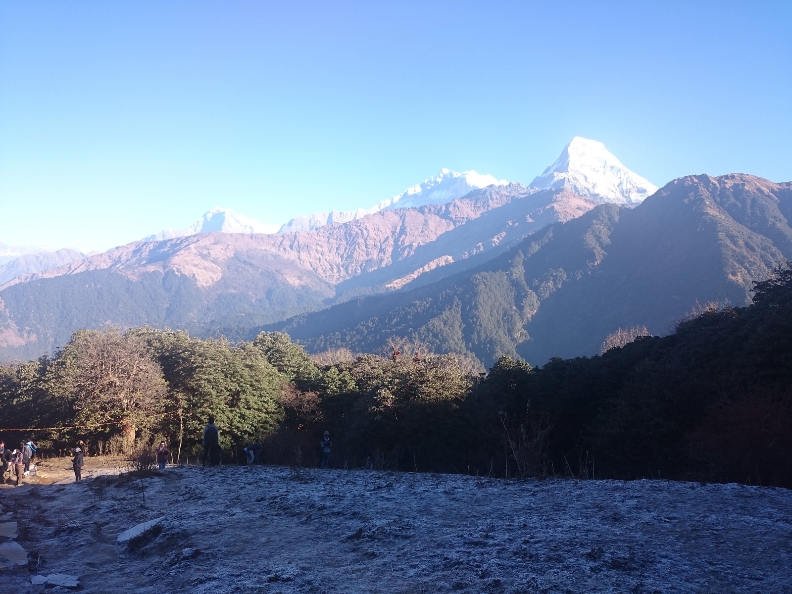 With a backpack around the world. Day 112-113. Nepal. The third and last day of the track, pain in the calves, tangerines and the finish line. - My, SrГјkzakompomiru, Travels, Longpost, Asia, Interesting, Nepal, Himalayas, The mountains