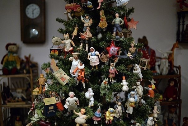 What decorated the Christmas tree 70 years ago - Christmas trees, Toys, New Year, Longpost