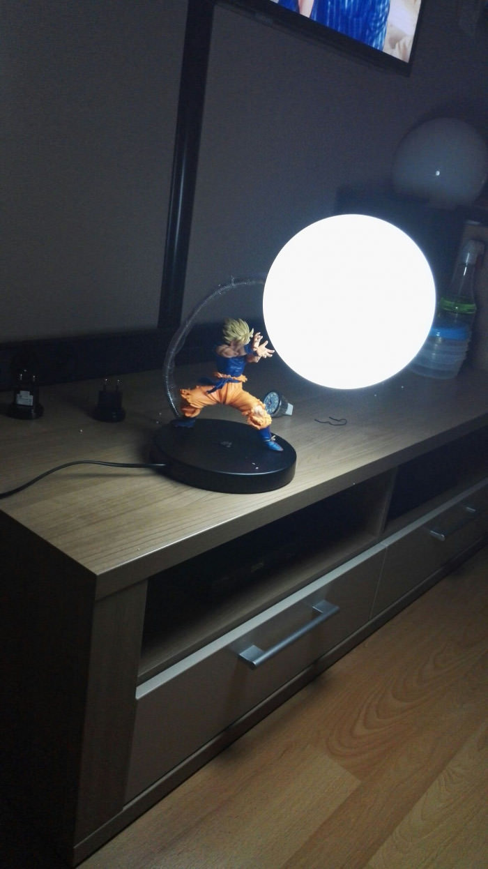 New lamp. :) - Лампа, Desk lamp, Photo, Dragon ball