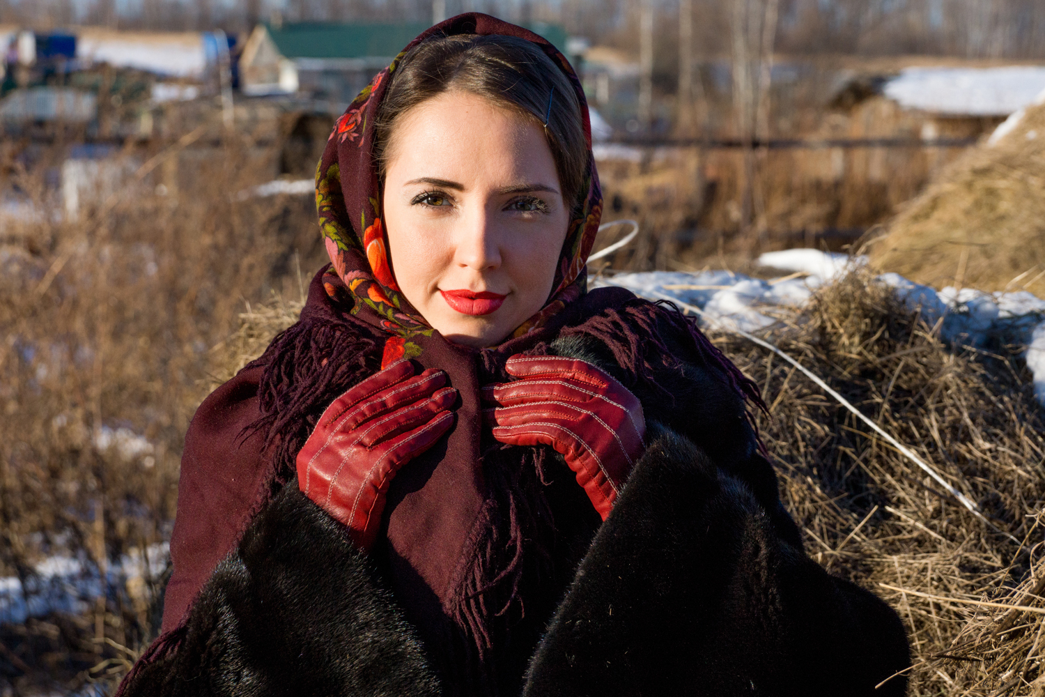 русский деревней женщины фото