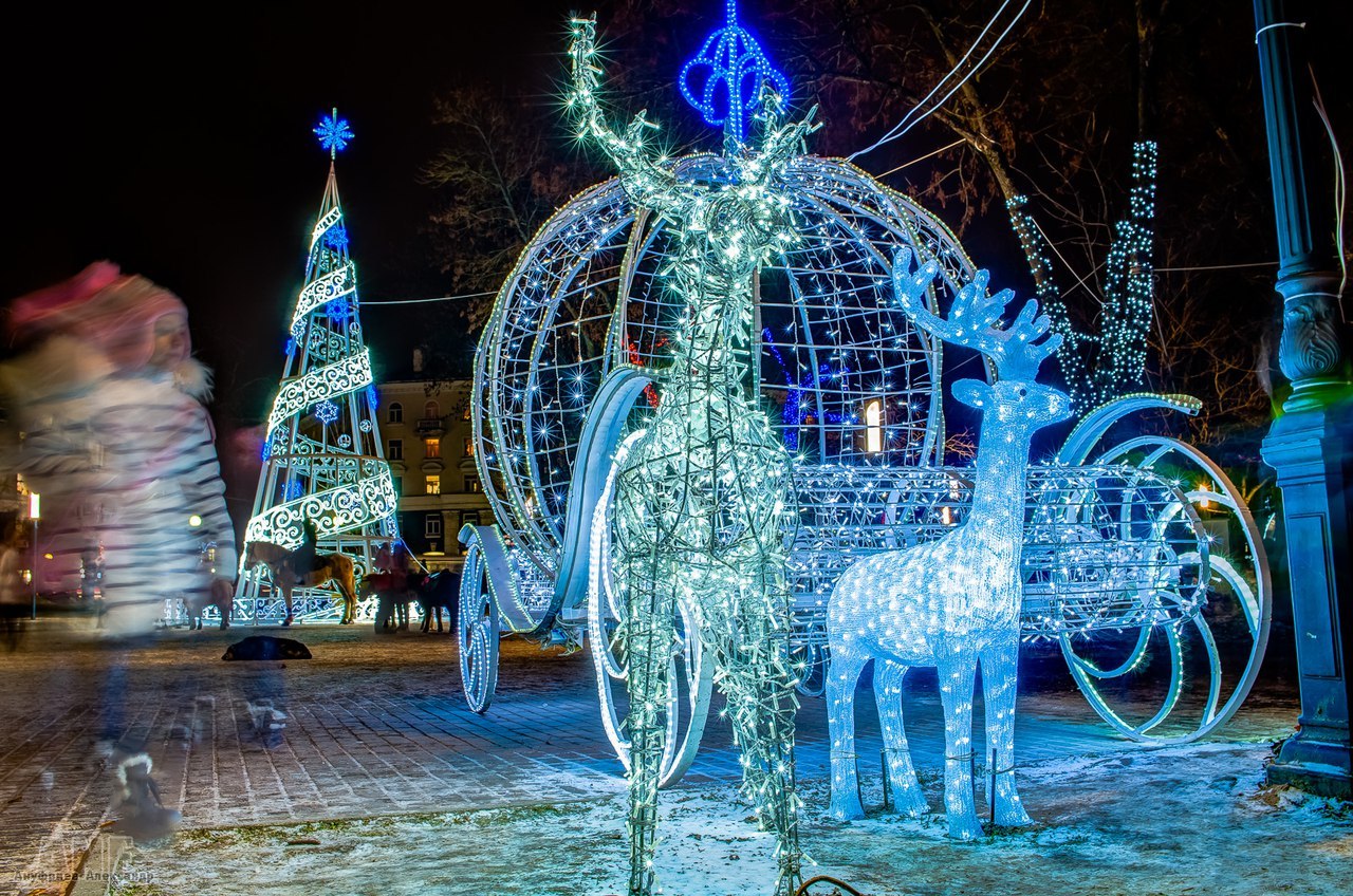 New Year's PSKOV :) - Pskov, New Year, Christmas trees, Tangerines, , , Longpost