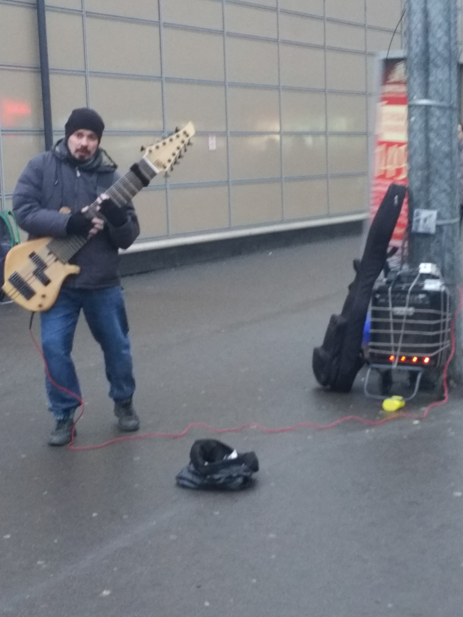 Vasily Chernov - My, Vasily Chernov, Bas-guitar, Metro SPB, Sennaya Square