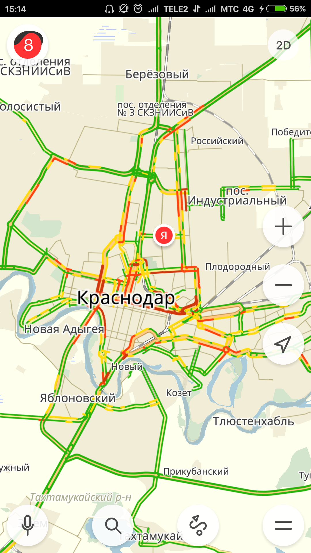 Traffic jams... traffic jams. Krasnodar. - Traffic jams, Krasnodar, Rush hour