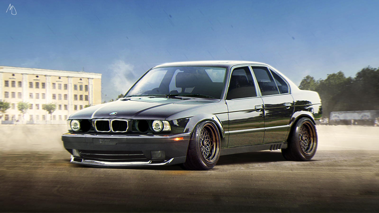 BMW e34 - My, Bmw, Auto, Car