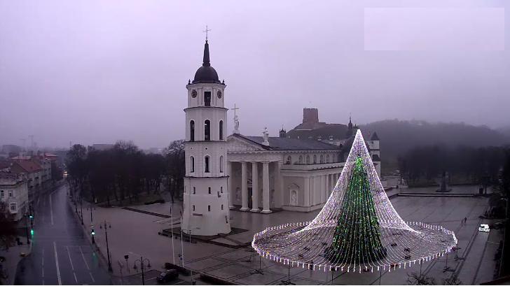 New Year's morning in Vilnius (now) - My, Vilnius, New Year