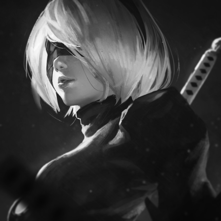 Art time 111 - Art Time, Арт, Девушки, Anime Art, NIER, Guweiz