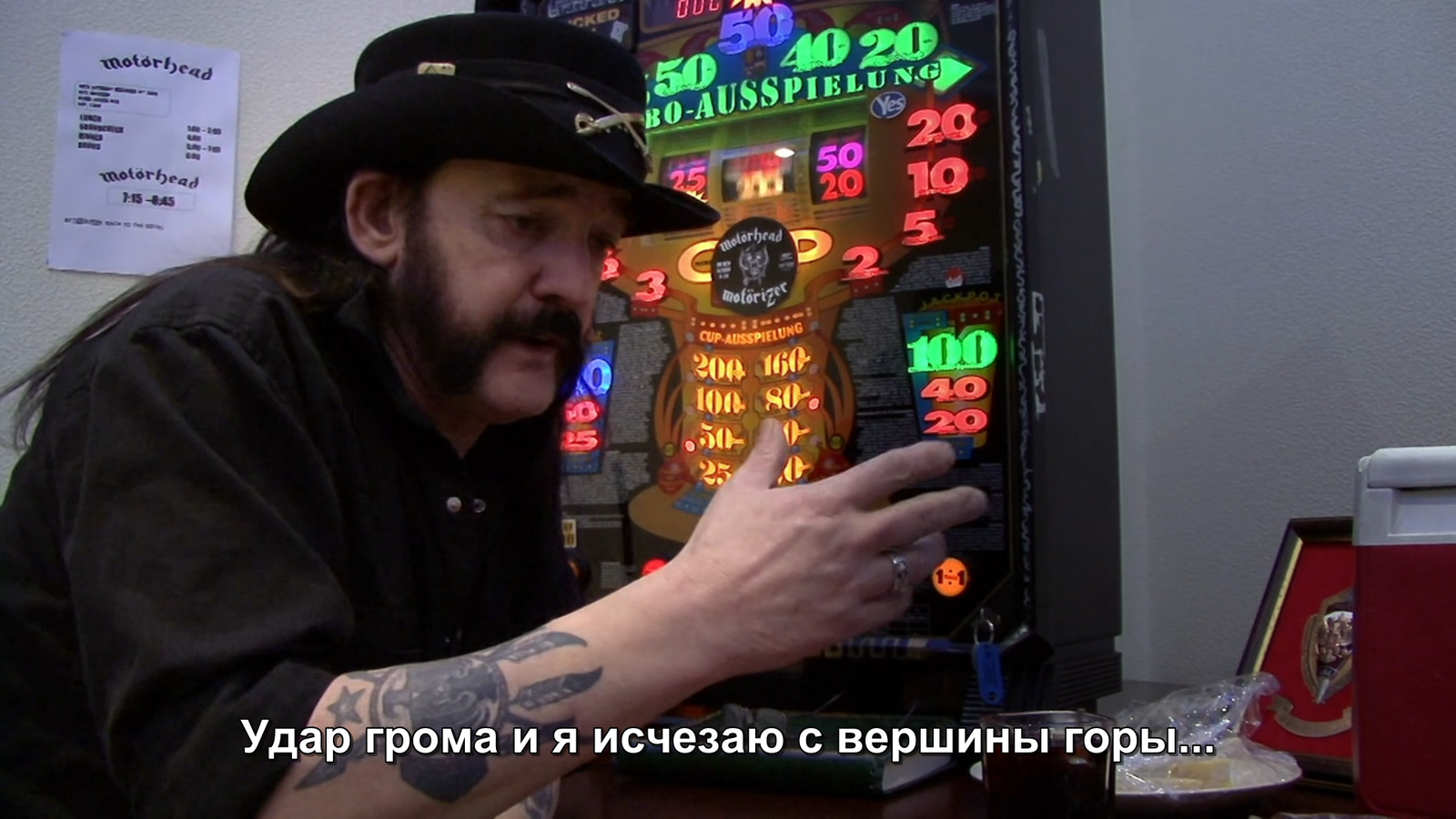 В память о Лемми - Документальный фильм, Лемми, Motorhead, Рок, Диалог, Раскадровка, Лемми Килмистер, Длиннопост