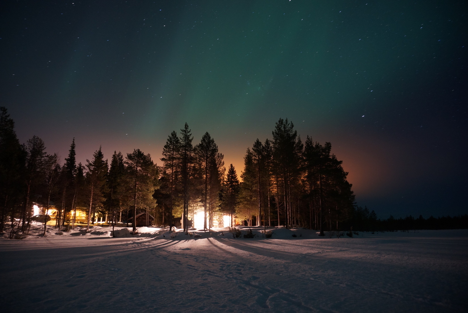 Northern lights 12/31/2016 - My, Polar Lights, Finland