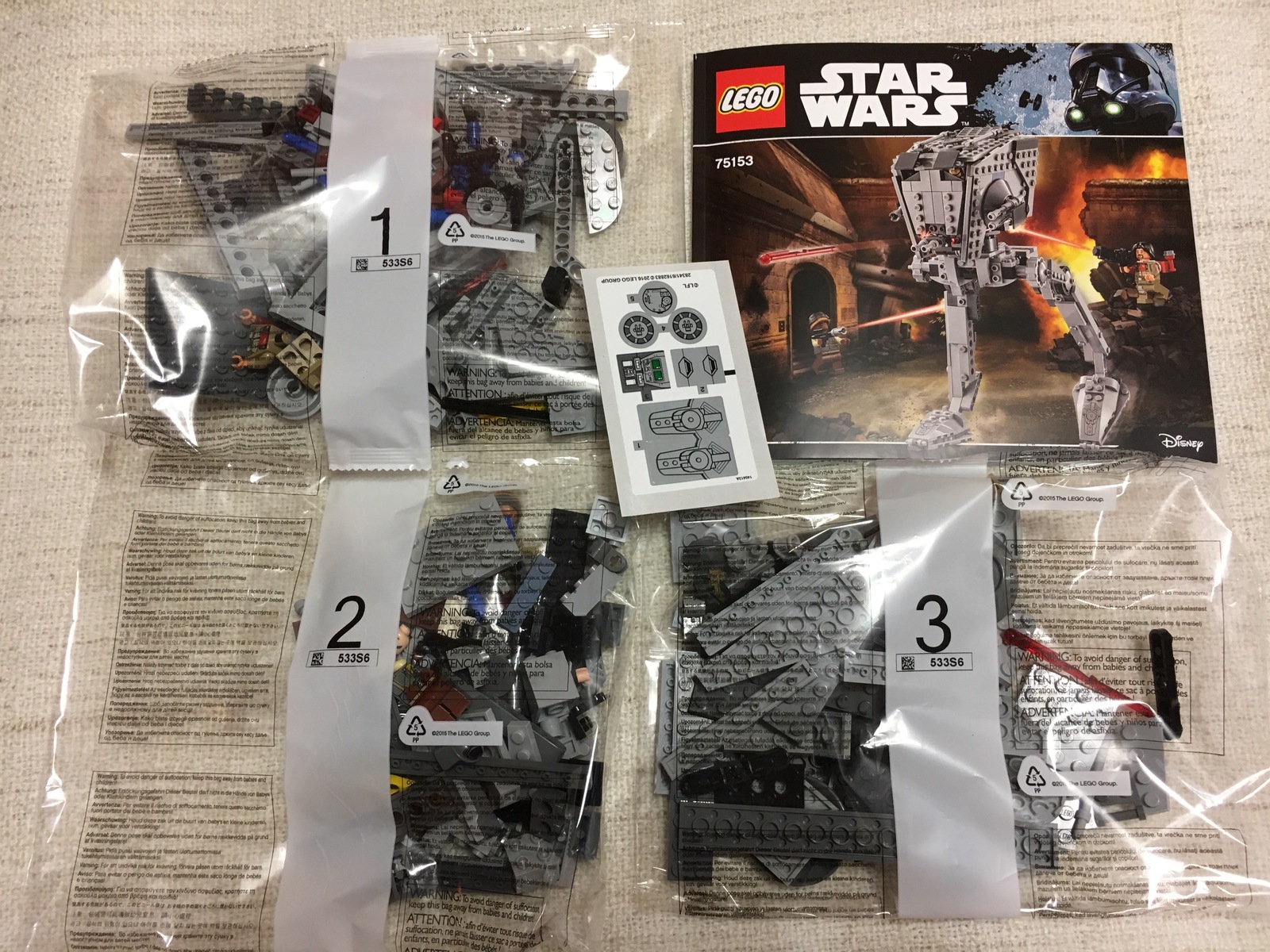 LEGO AT-ST - My, Lego, Star Wars, At-St, Star Wars: Rogue One, Longpost