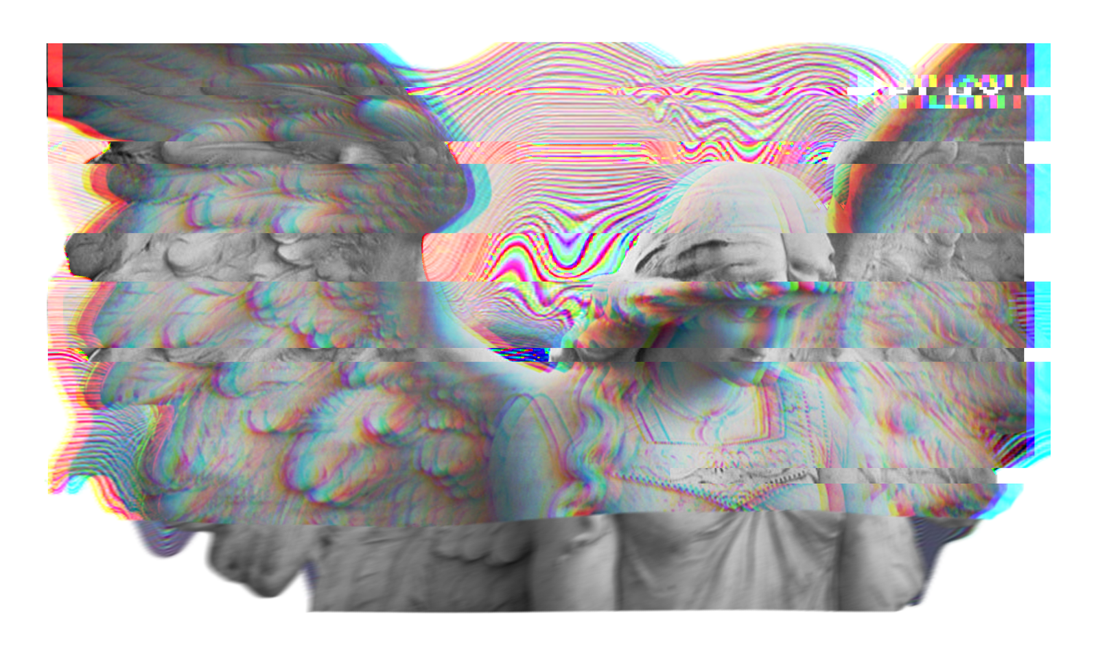 Моё рукожопство - Glitch, Photoshop, Моё, Не ругайтесь