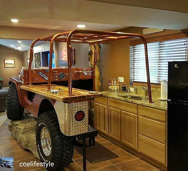 Jeep kitchen. - Jeep, Auto, Design