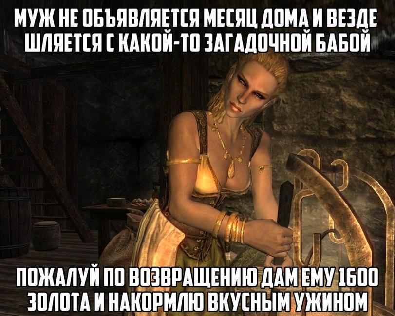 Хорошая жена - Skyrim, The Elder Scrolls, Фэндом, Жена, The Elder Scrolls V: Skyrim