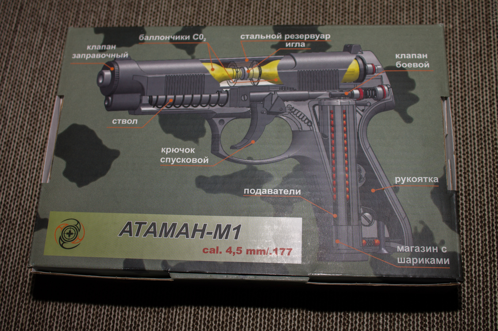 Ataman M1 - My, Weapon, Airguns, Hardball, Pistols, Ataman, Longpost