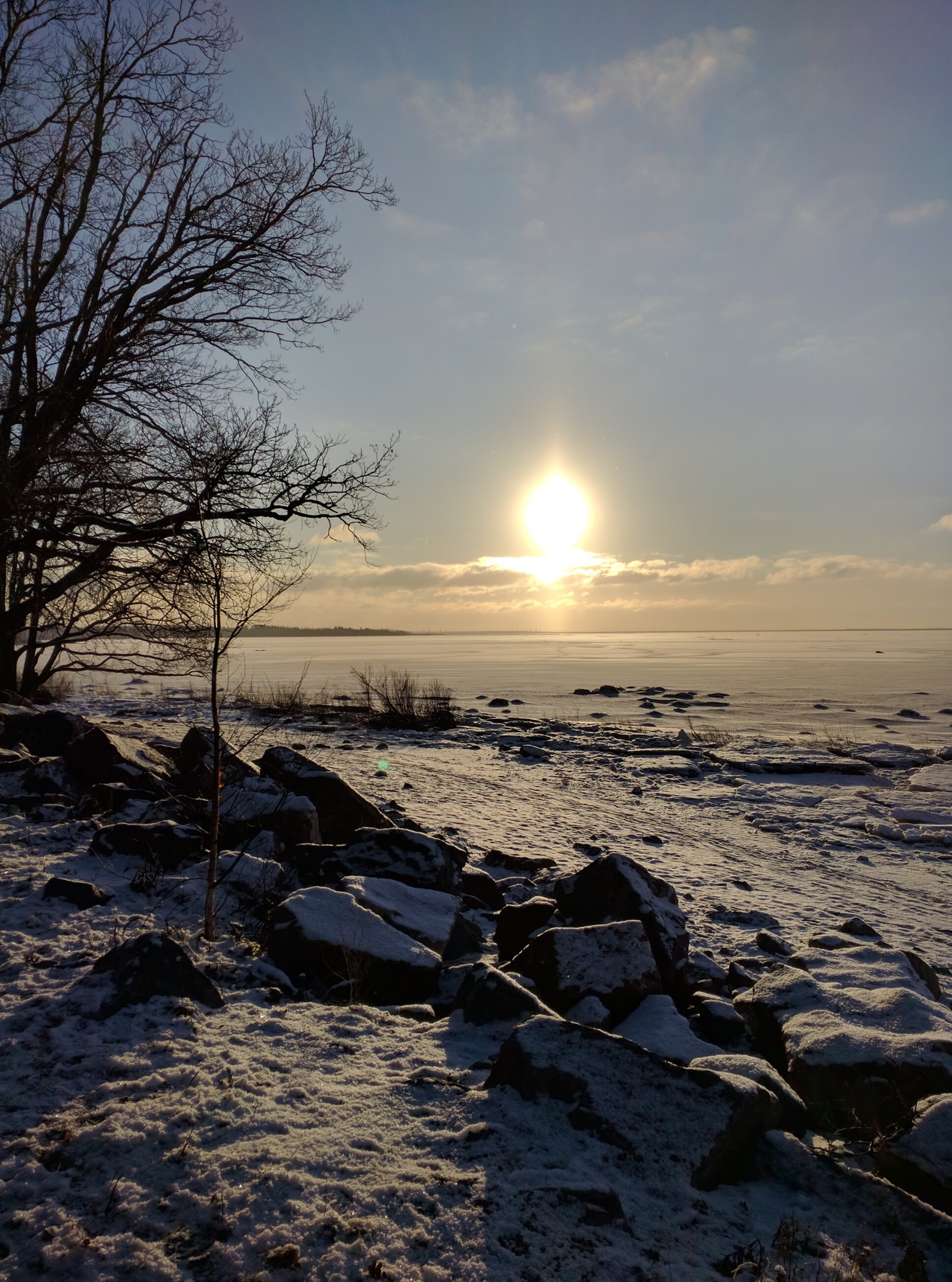 St. Petersburg frost - My, Saint Petersburg, Winter, Cold, Sea, The sun, Sestroretsk, Leningrad region, Longpost