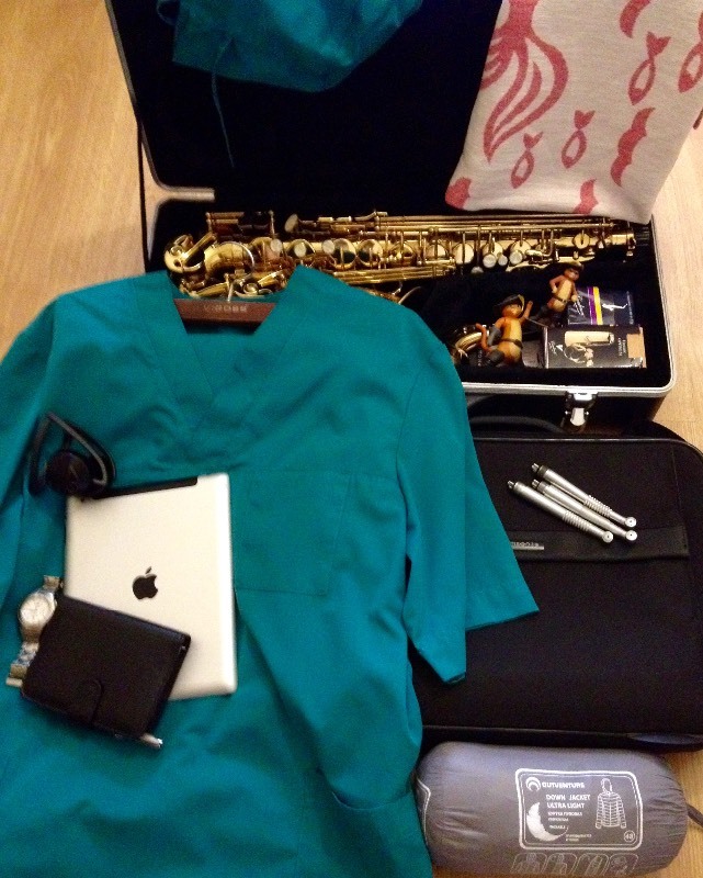 My Friend - Saxophone :) - My, Travel Saxophone Friend, Saxophone Friend Pute, Video, Longpost