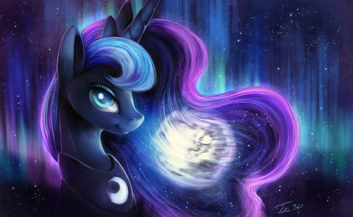 Moon. - My little pony, Princess luna