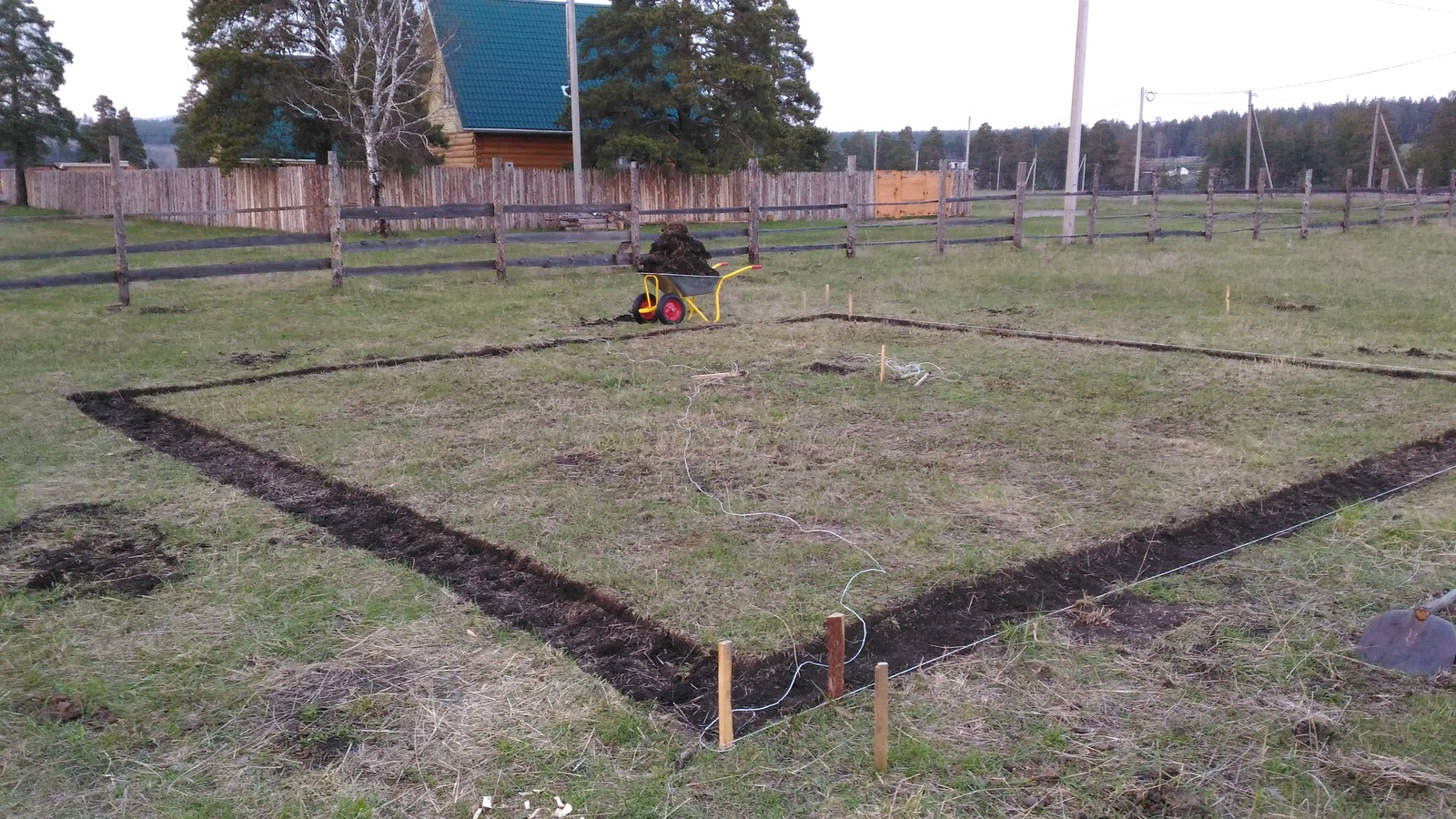 Results of 2016: put a log house under the roof - My, Building, Log house, Village, Longpost