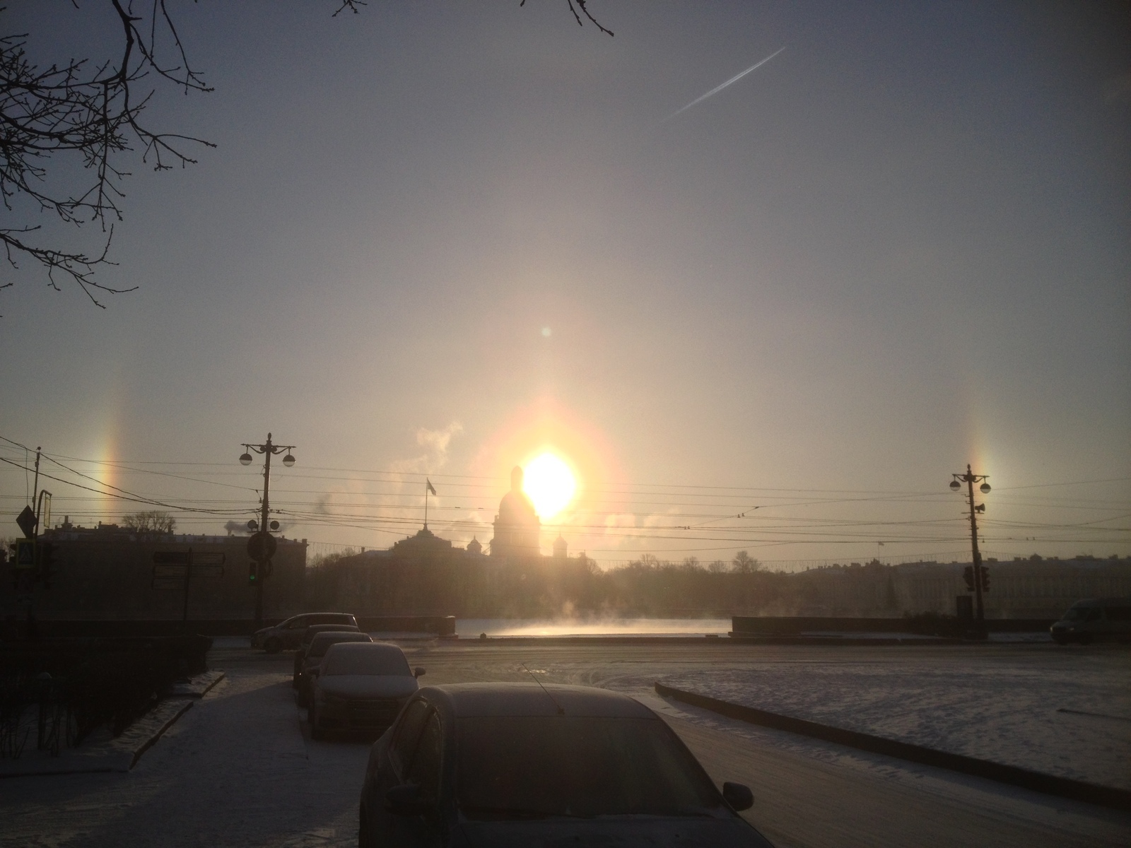 Part of the halo in St. Petersburg. - Halo, Saint Petersburg, Photo