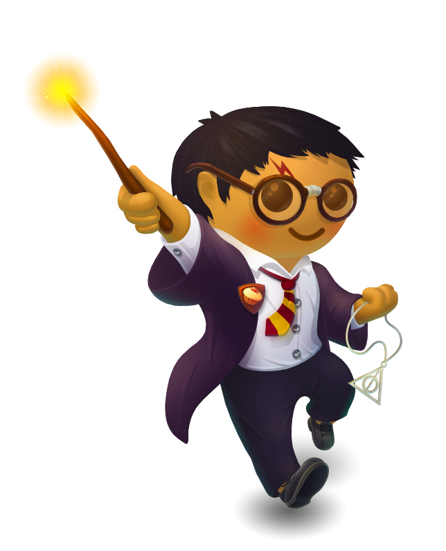 Cookie Potter - My, Cookie, Harry Potter, Magic, Art, Harry Potter and the Deathly Hallows, Gryffindor, Fantasy