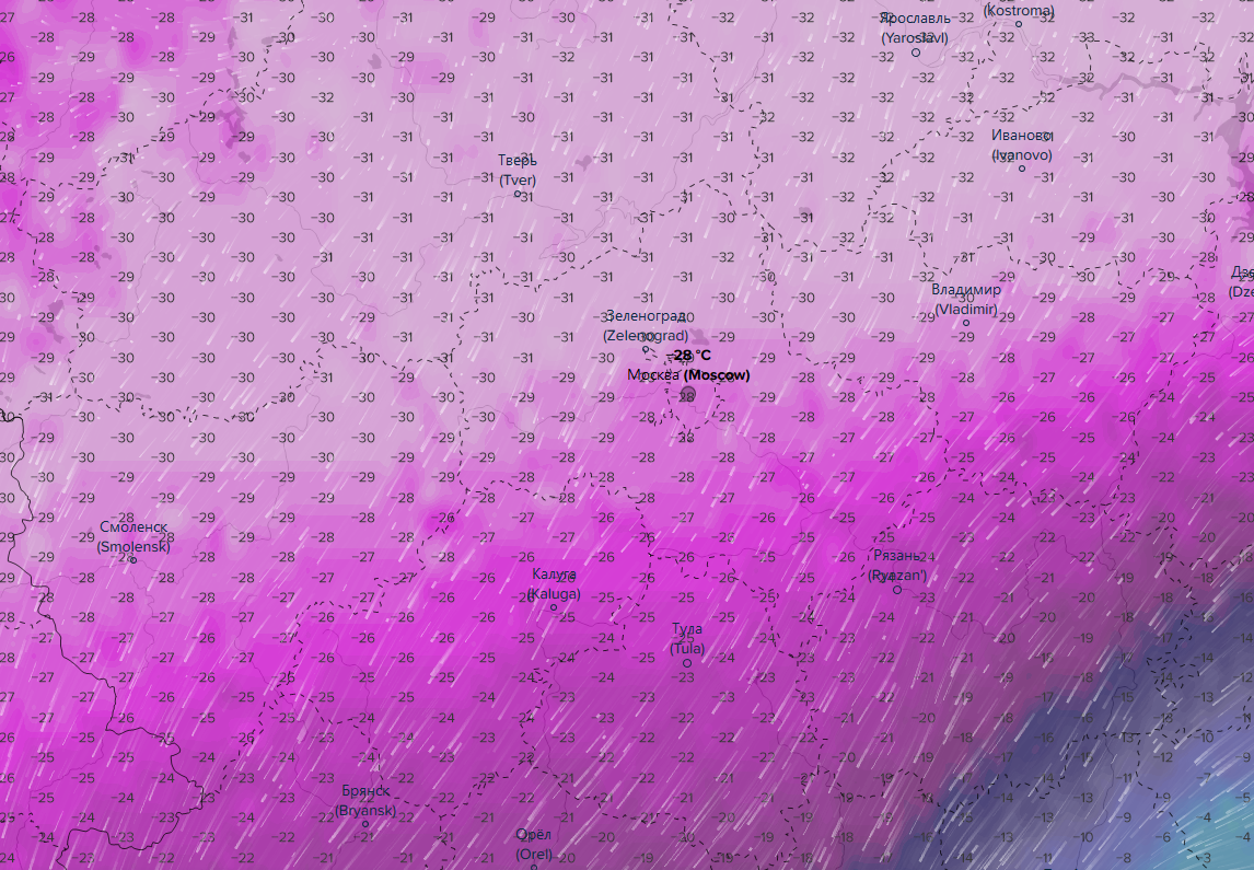 Extreme cold tomorrow morning - Temperature, Weather