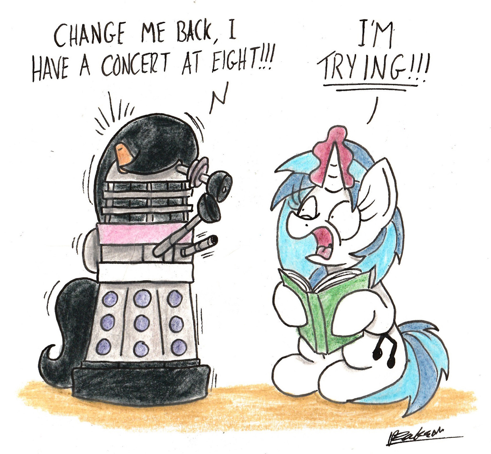 Nag-inate - My Little Pony, Octavia Melody, Vinyl Scratch, DJ Pon-3, Bobthedalek