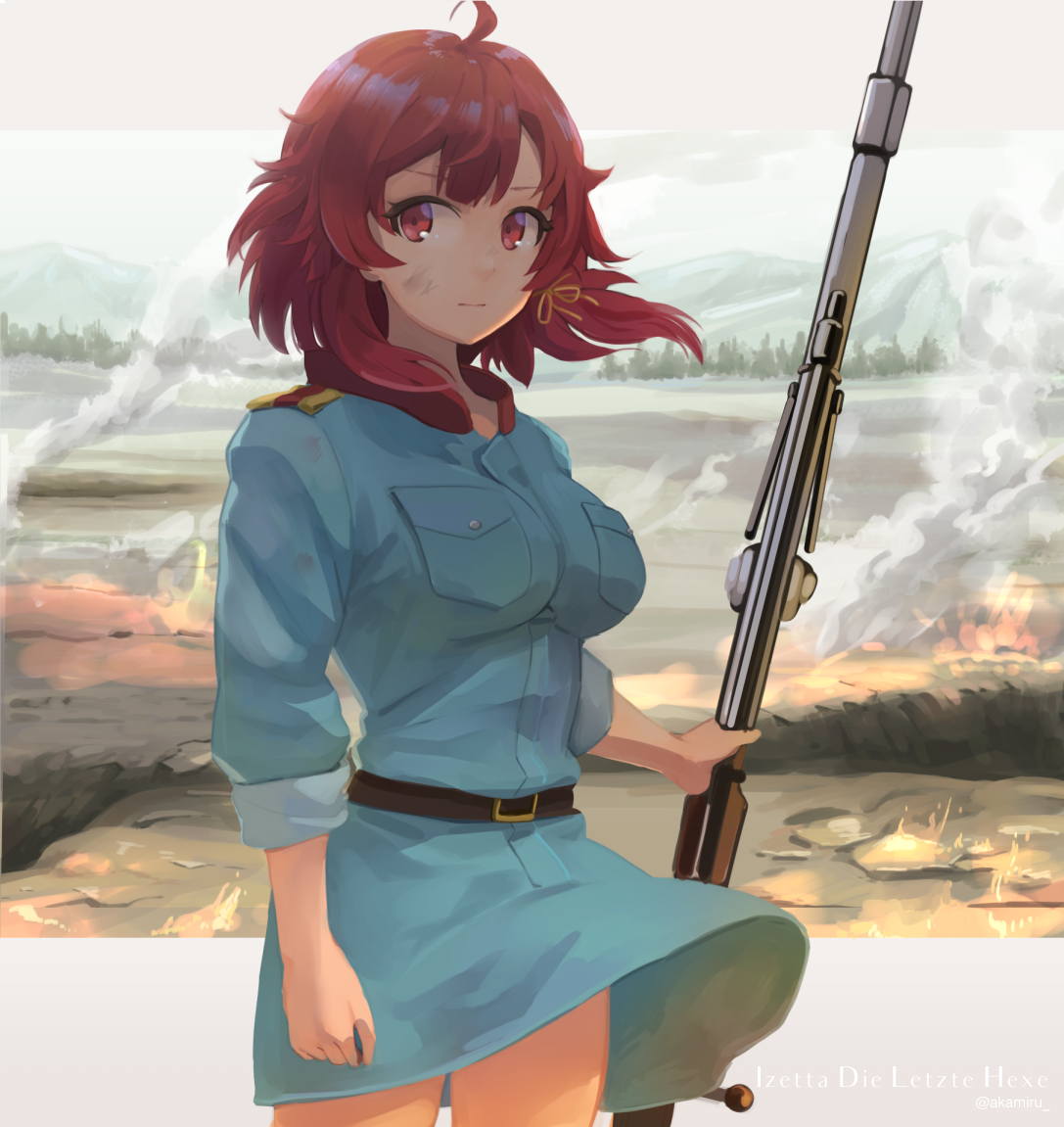 Izetta - Аниме, Арт, Anime Art, Shuumatsu no Izetta