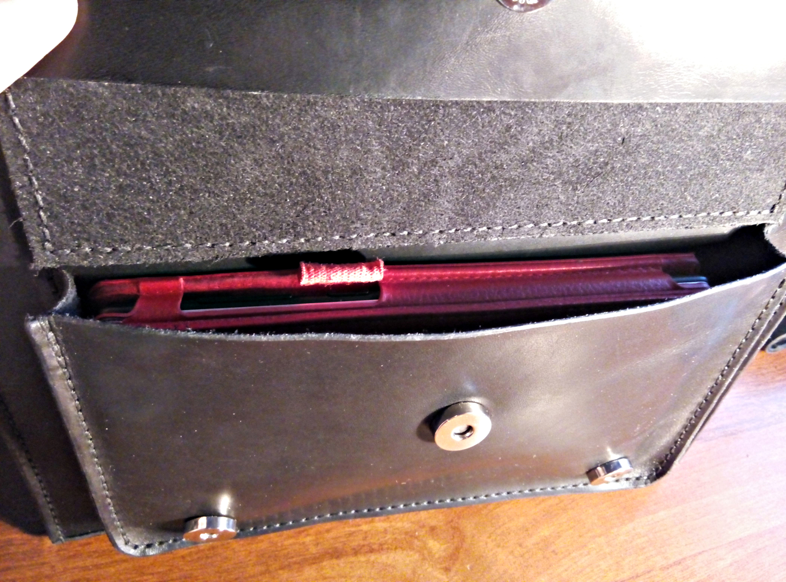 Leather bag (mini briefcase). - My, Leather products, , Leather, Handmade, , Longpost