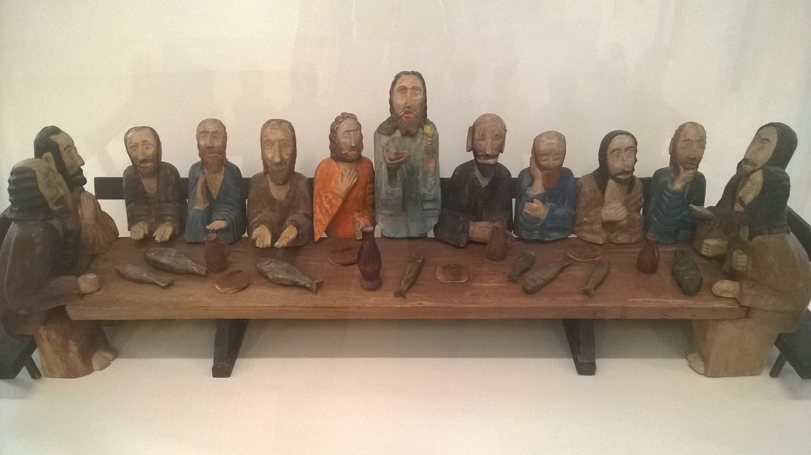 Wooden biblical sculptures in the National Museum of Lithuania - My, Religion, Sculpture, Museum, Longpost